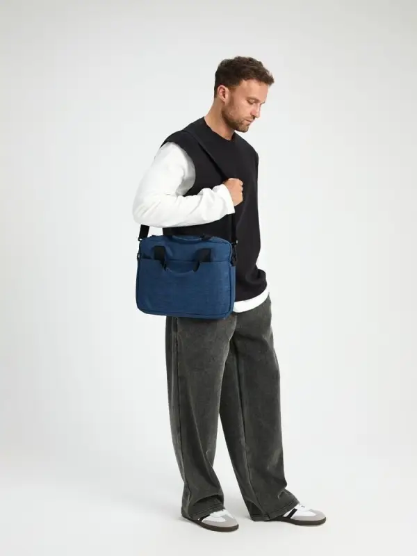 Сумка для ноутбука Delegate, синяя Сумка для ноутбука Delegate, синяя