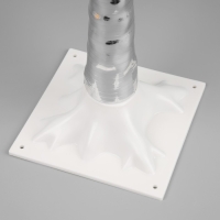 Светодиодное дерево &laquo;Серебристое&raquo; 1.5 м, 150 LED, постоянное свечение, 220 В, свечение белое