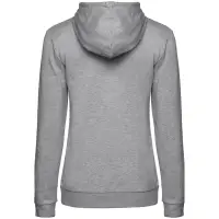 Толстовка с капюшоном женская Hoodie, серый меланж, размер S