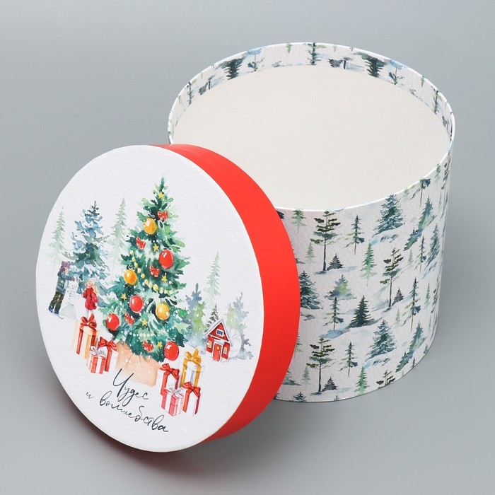 Набор подарочных коробок 5 в 1 &laquo;Чудес и волшебства&raquo;, 13 х 14 ‒ 19.5 х 22 см, Новый год