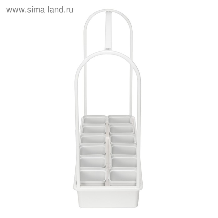 Фитосветильник светодиодный Uniel "Минисад", 10 Вт, 572 мм, IP40, с подставкой, 12 кашпо