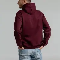 Толстовка с капюшоном Snake II бордовая, размер XL