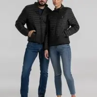 Куртка с подогревом Thermalli Meribell черная, размер S