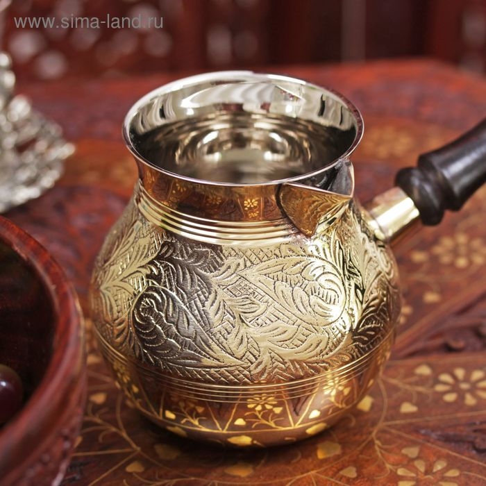 Турка латунь "Пух" 500 мл