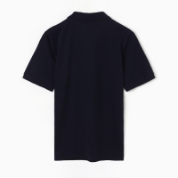 Футболка мужская поло, цвет тёмно-синий, размер 52