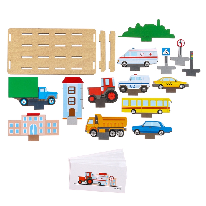 Головоломка. Повтори по образцу &laquo;Транспорт&raquo;