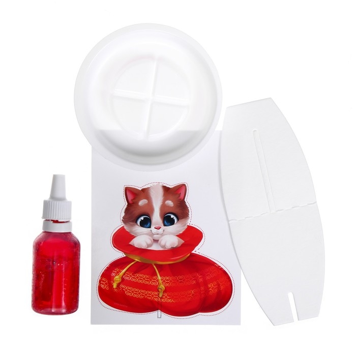 Выращивание кристаллов. Опыты. Лучистый кристалл &laquo;Котёнок&raquo;