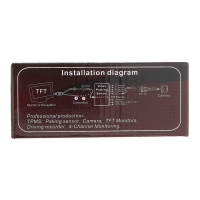 Камера заднего вида с подсветкой IР68, обзор 170° Камера заднего вида с подсветкой IР68, обзор 170°