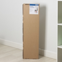 Стеллаж в прихожую &laquo;Константа&raquo;, 69&times;26&times;183 см, цвет чёрный