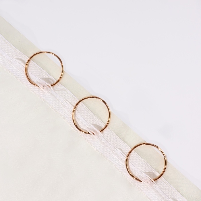Кольцо для карниза, разъёмное, d = 35/38 мм, 10 шт, цвет розовое золото Кольцо для карниза, разъёмное, d = 35/38 мм, 10 шт, цвет розовое золото