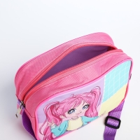 Сумка детская для девочки через плечо "Стильная девочка" 17х13х5 см Сумка детская для девочки через плечо "Стильная девочка" 17х13х5 см