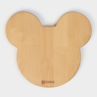 Менажница Adelica «Микки», 3 секции, 25×23×1,8 см, пропитана минеральным маслом, в подарочной коробке, берёза Менажница Adelica «Микки», 3 секции, 25×23×1,8 см, пропитана минеральным маслом, в подарочной коробке, берёза