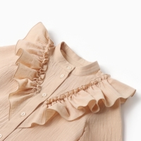 Блузка для девочки MINAKU цвет светло-бежевый, рост 134 см