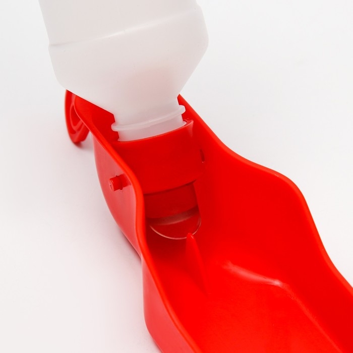 Поилка прогулочная 500 мл, красная Поилка прогулочная 500 мл, красная
