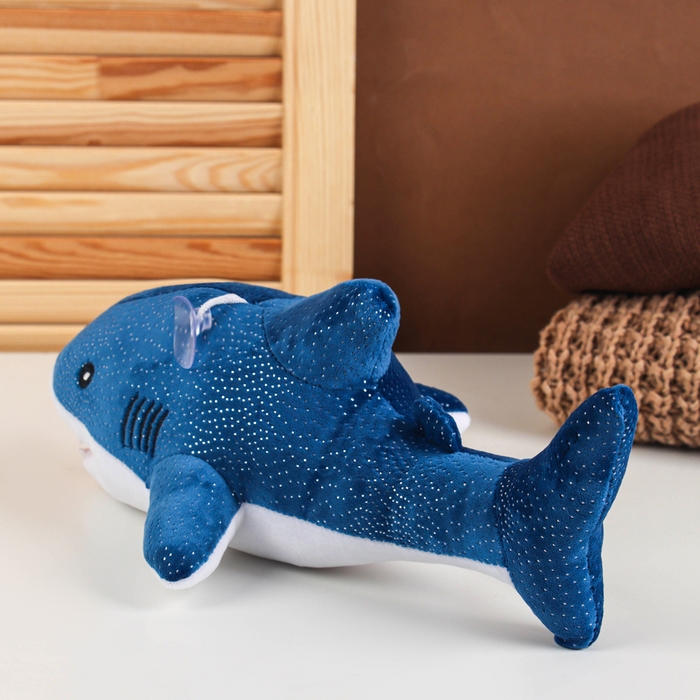 Мягкая игрушка &laquo;Акула&raquo;, 40 см, цвет синий