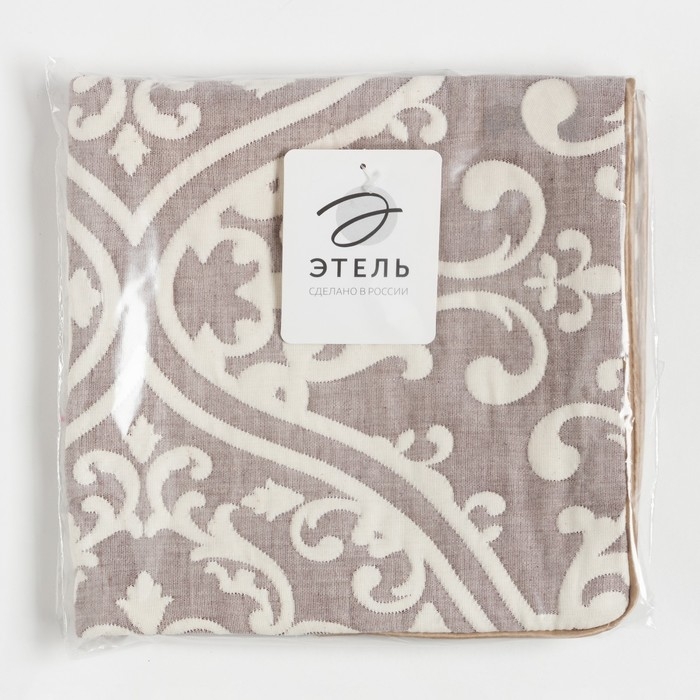 Наволочка декоративная Этель &laquo;Орнамент&raquo; цвет серый, 40х40 см, 100% хлопок