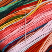 Вышивка на пяльцах &laquo;Розы&raquo;, 20 х 20 см, набор для творчества