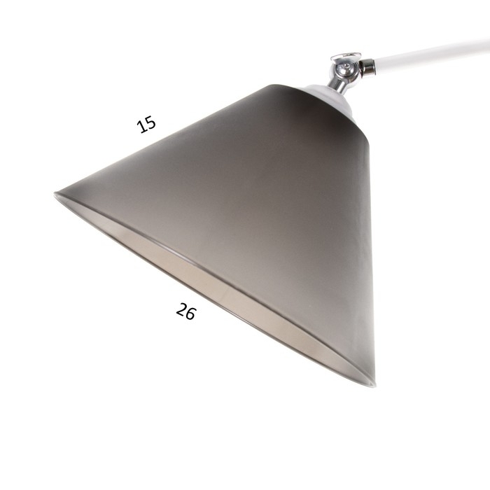 Торшер Торшер "Капитан" 1х15Вт Е27 МОДЕЛЬ: BR 01046 белый/черный