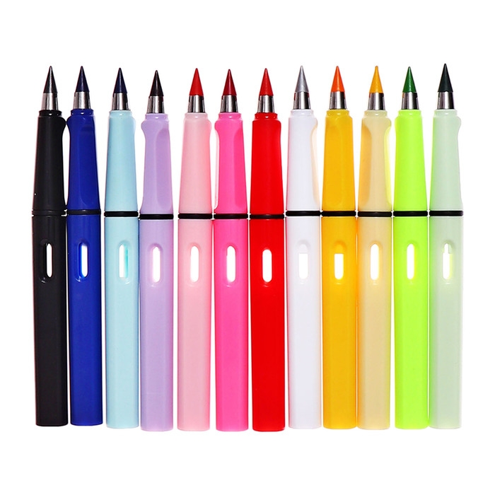 Набор карандашей, 12 цветов, вечные, резиновый декор, Calligrata Набор карандашей, 12 цветов, вечные, резиновый декор, Calligrata