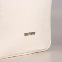 Рюкзак на молнии, TEXTURA, наружный карман, цвет белый Рюкзак на молнии, TEXTURA, наружный карман, цвет белый