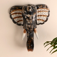 Сувенир дерево "Голова слона" 30 см Сувенир дерево "Голова слона" 30 см