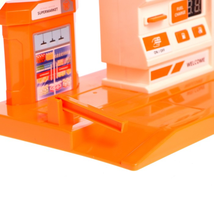 Парковка &laquo;Заправочная станция&raquo;, с дисплеем, свет и звук