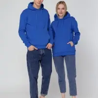 Худи Kirenga Heavy 2.0, ярко-синее, размер M