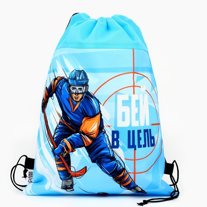 Мешок для обуви &laquo;Точный удар&raquo; нетканное полотно, размер 30 х 40 см