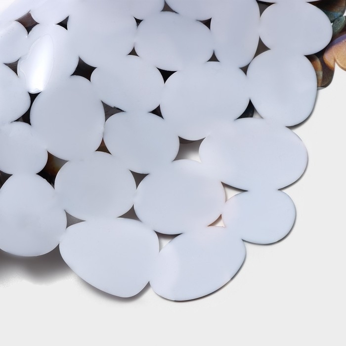 Решётка в раковину Доляна &laquo;Галька&raquo;, 25&times;28 см