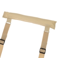 Вожжи № 3, Широкие, Горох, цвет коричневый Вожжи № 3, Широкие, Горох, цвет коричневый