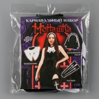 Карнавальный набор &laquo;Монашка&raquo;, головной убор: платок, воротник, чулки