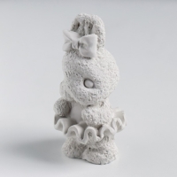 Молд силиконовый "Зайчик в юбочке" 8х4,5х4,5см МИКС