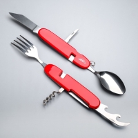 Набор туриста "Путешественник" 5в1, красный Набор туриста "Путешественник" 5в1, красный