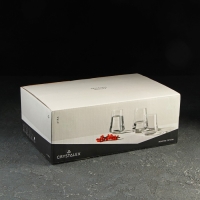 Набор стаканов для виски Bohemia Crystal &laquo;Экстра&raquo;, 350 мл, 6 шт