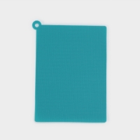 Доска разделочная противоскользящая гибкая Доляна, 26&times;19 см, цвет МИКС