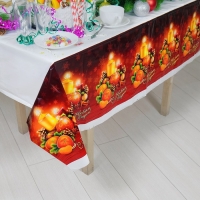 Новогодняя скатерть &laquo;С Новым Годом&raquo;, 182 х137 см.