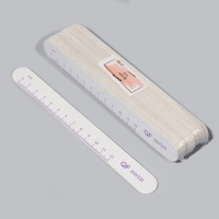 Пилка-наждак, на деревянной основе, набор 20 шт, абразивность 220, 18 см, цвет серый/фиолетовый Пилка-наждак, на деревянной основе, набор 20 шт, абразивность 220, 18 см, цвет серый/фиолетовый