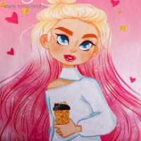 Постельное бельё &laquo;Этель&raquo; 1.5 сп Fashion girl 143х215 см, 150х214 см, 50х70 см -1 шт,100% хлопок, бязь