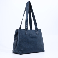 Сумка-мешок на молнии цвет синий Сумка-мешок на молнии цвет синий