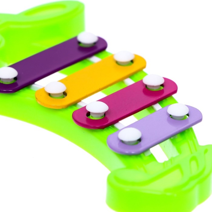 Игрушка музыкальная-металлофон «Нотка», цвета МИКС Игрушка музыкальная-металлофон «Нотка», цвета МИКС
