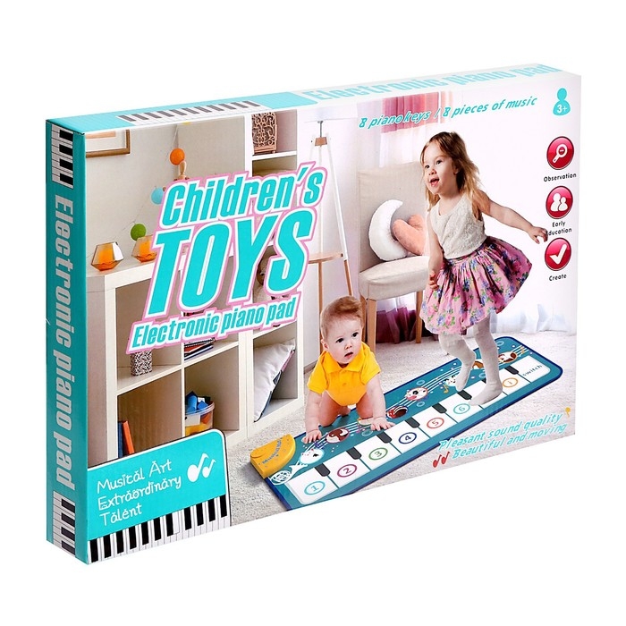 Музыкальный коврик «Весёлая ферма», 100 см Музыкальный коврик «Весёлая ферма», 100 см