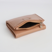 Кошелёк женский на магните, цвет бежевый Кошелёк женский на магните, цвет бежевый
