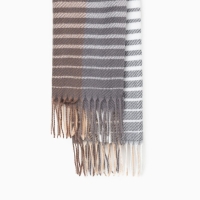 Палантин женский MINAKU цв. серый, размер 68*180 см Палантин женский MINAKU цв. серый, размер 68*180 см