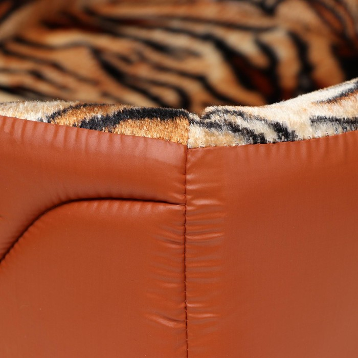 Дом-трансформер квадратный 43 х 43 х 34 см, расцветка тигр Дом-трансформер квадратный 43 х 43 х 34 см, расцветка тигр