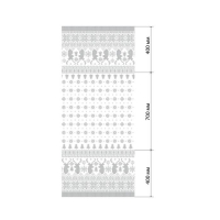 Скатерть "Сканди стиль" 180х146 см, 100% хлопок, 164 г/м2