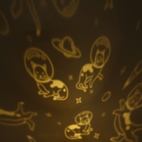 Ночник &laquo;Котята&raquo;, 11,7 х 10,8 см