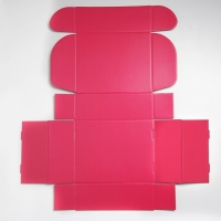 Коробка подарочная складная, упаковка, &laquo;Фуксия&raquo;, 27 х 21 х 9 см