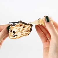 Набор &laquo;Отвлекись от суеты&raquo;, подвеска деревянная с пропиткой и ароматизатор, 10 мл