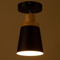 Спот "Гуди" Е27 40Вт черный 15х15х28 см Спот "Гуди" Е27 40Вт черный 15х15х28 см