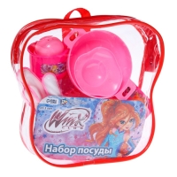 Набор посуды, WINX, в рюкзачке Набор посуды, WINX, в рюкзачке